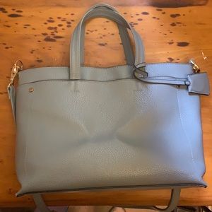 A New Day smoky blue purse